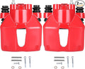 SCITOO 18-4678 18-4679 Disc Brake Calipers Assembly Red Fit For Ford For Expedition/For F-150 / For F-150 Heritage/For F-250,For Lincoln Blackwood/Navigator/Town Car