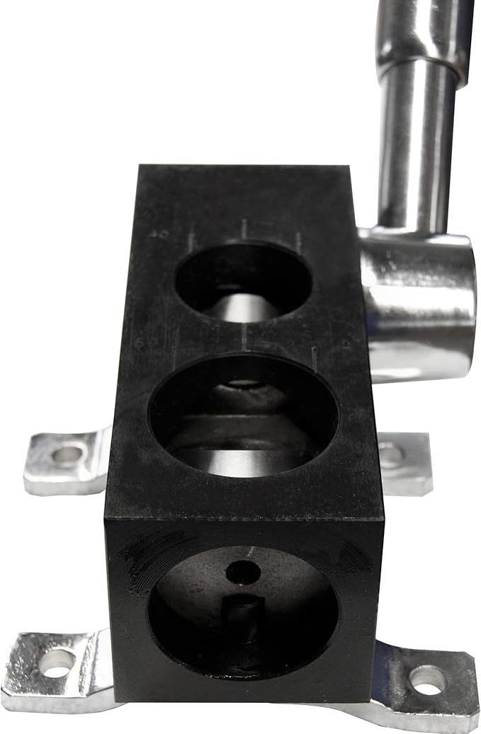 KAKA INDUSTRIAL Pipe and Tube Notcher Manual for 1-1/2 in, 2 in Inside Diameter, Heavy Duty High Precision Light Weight RA-3