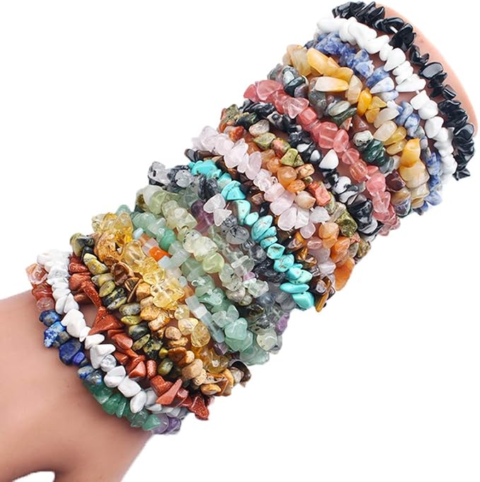 Natural Chip Stone Beads Tiger Eye 5-8mm About 400 Pieces Irregular Gemstones - Image 8
