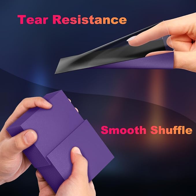 200 Pack Card Sleeves, Matte Dual Trading Card Sleeves - Image 5
