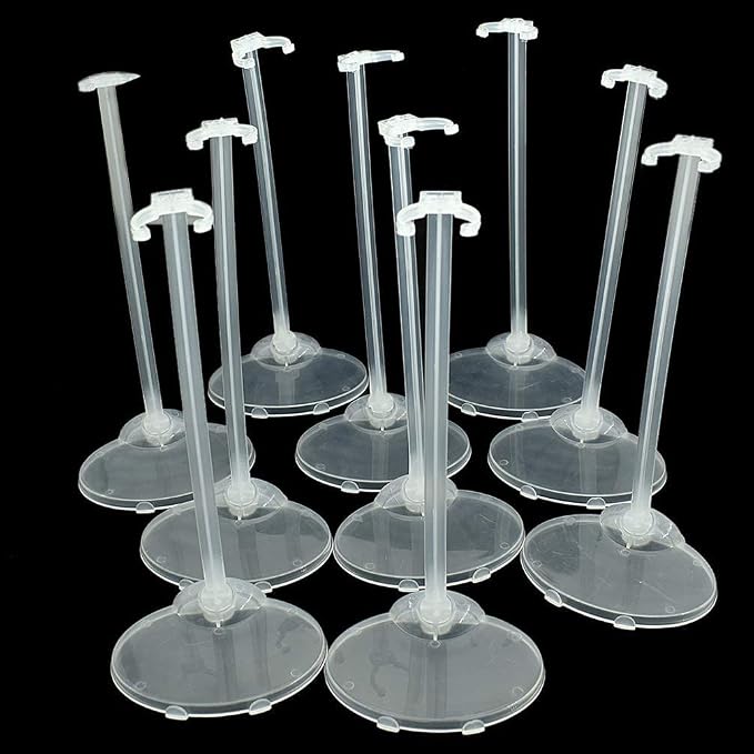 10pcs Transparent Stand Support by LonganCraft