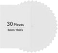 biguphate 30 Pack White EVA Foam Sheets, 11.8 x 7.87 Inch, 2mm Thick Foam Paper by Biguphate