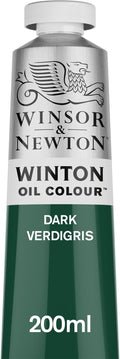 Winsor & Newton Winton Oil Color, 200ml Tube, Dark Verdigris by WinsorNewton