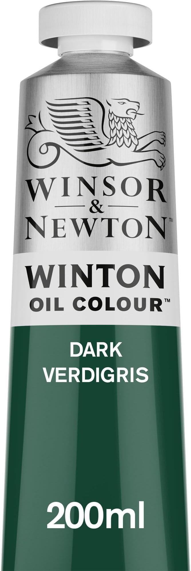 Winsor & Newton Winton Oil Color, 200ml Tube, Dark Verdigris by WinsorNewton