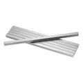uxcell 6Pcs Square Steel Key Stock, 1/2" x 1/2" x 12" Cold-Drawn 45# Steel Bars Precision Key Stock for Gearbox Coupling, Silver Tone