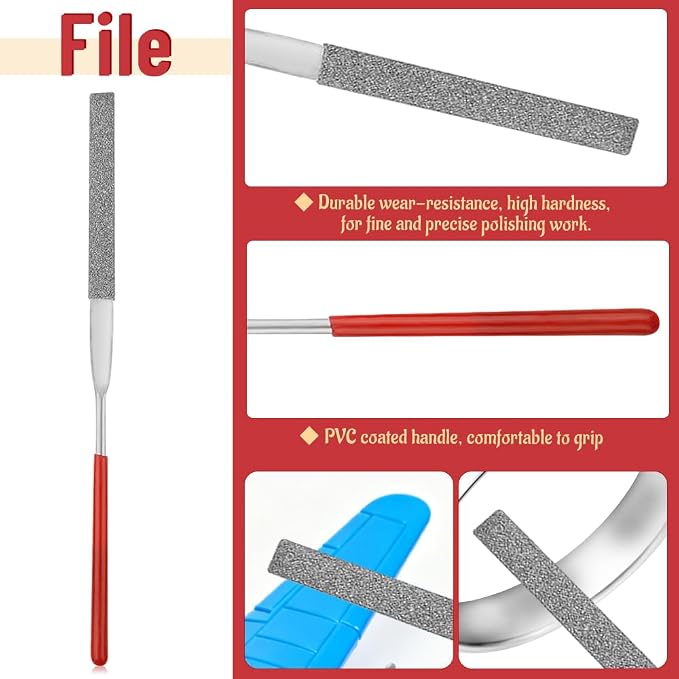 WMYCONGCONG 8 PCS Model Tools Kit Modeler Basic Tools Hobby Building Tools Kit - Image 5