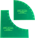CutRite Slit ‘N Sew Drunkard’s Path Quilt Template – 8 Inch Finished Acrylic by Moda+Fabrics