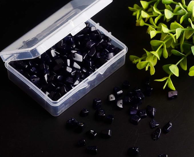 Natural Chip Stone Beads Blue Sandstone 5-8mm About 400 Pieces Irregular - Image 3