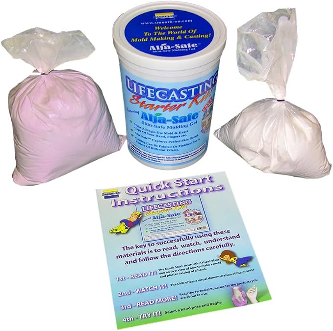 Life Casting Starter Kit With Alja-Safe Alginate by Smooth-On