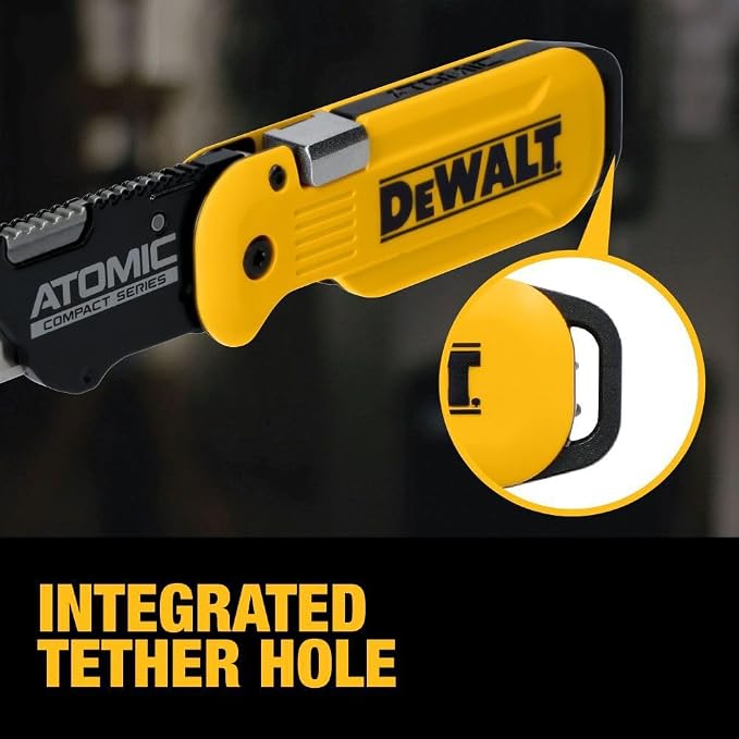 Dewalt Atomic Compact Series Push And Flip Folding Utility Knife - Image 5