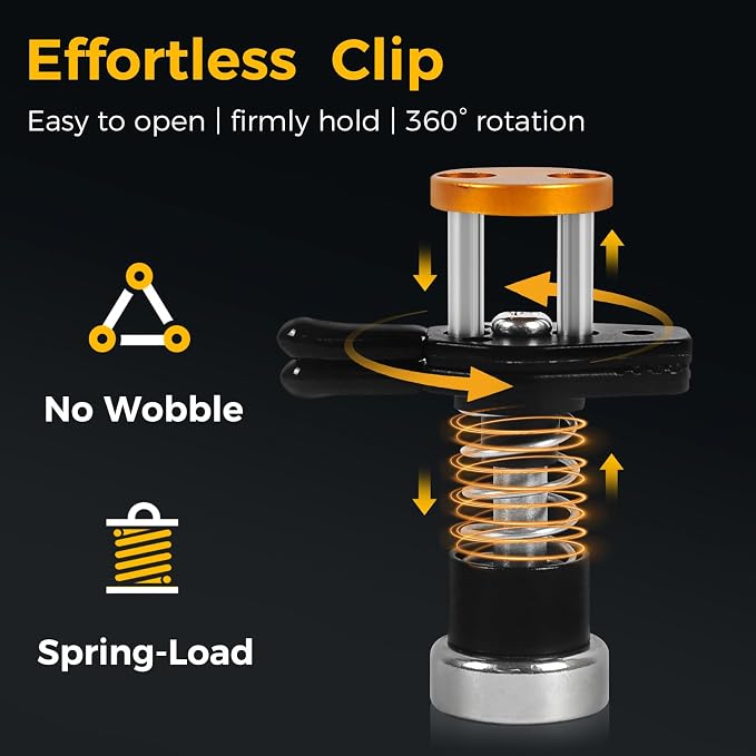 NOEVSBIG Magnetic Helping Hands Clamp Metal Adjustable Third Hand Stand | - Image 3