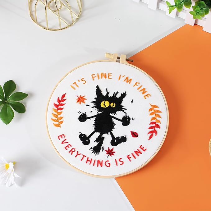 Louise Maelys Everything is Fine Embroidery Kit - Image 6
