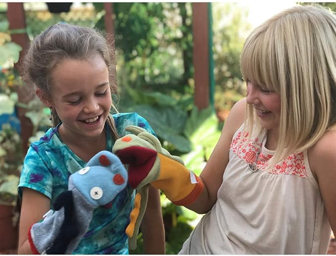 Cate & Levi - Hand Puppet Making Kit - Premium Reclaimed Wool - Machine Washable - Image 5