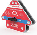 YESWELDER Switchable Arrow Welding Magnet 66-110LBs On/Off Switch Arrow Magnetic Welding Holder