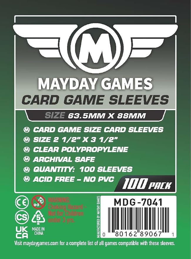 Mayday Games Nemesis Retaliation -Standard Compatible Card Sleeve Bundle - Image 3
