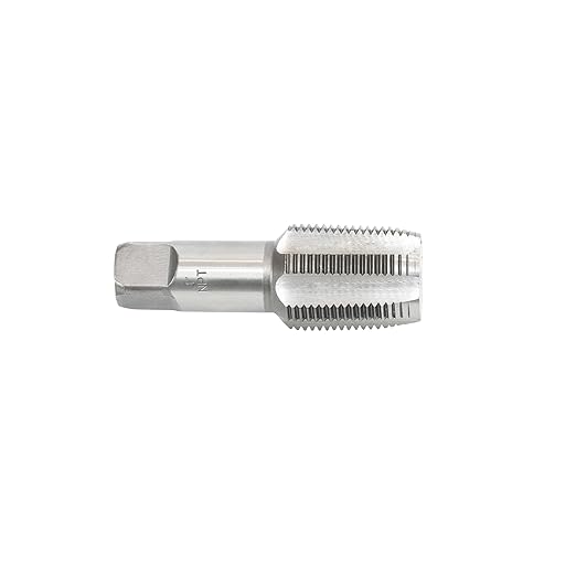 HFS(R) 6-piece NPT pipe tap set Machine Screw Metric Tap and Die Bit Set，sizes includes 1", 3/4", 1/2", 3/8", 1/4", and 1/8"