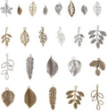 PH PandaHall 14 Styles Tree Leaf Charms by PHPandaHall