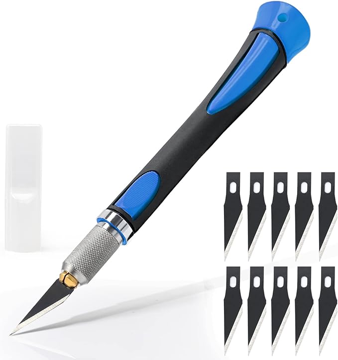 EHDIS Precision Hobby Knife Set Utility Craft Knife Kit by EHDIS