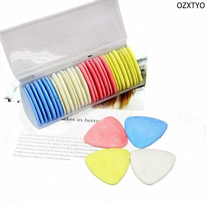 OZXTYO Triangle Tailors Chalk, Sewing Fabric Chalk and Fabric Markers - Image 5