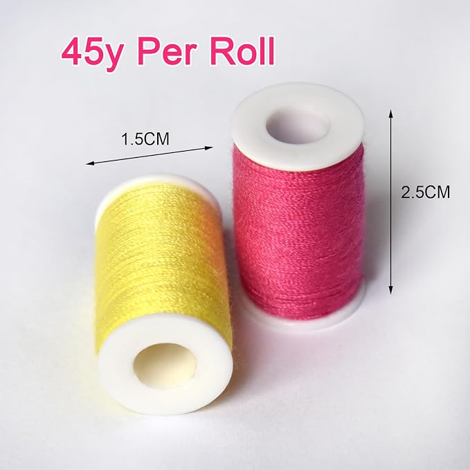 Sewing kit 100 Color Set of Handy Polyester Thread - Image 4