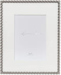 Lawrence Frames Metal Frame, Rope Design, Brushed Nickel by LawrenceFrames