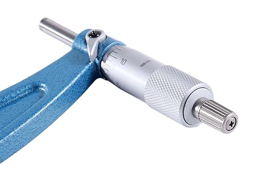 Accusize Industrial Tools 11-12'' Ultra-Precision Carbide Tipped M-Type Outside Micrometer, Resolution 0.0001'', Eg00-0012