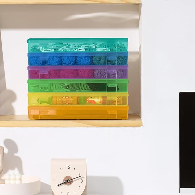 novelinks Plastic Pencil Boxes and Small Plastic Containers - Image 6