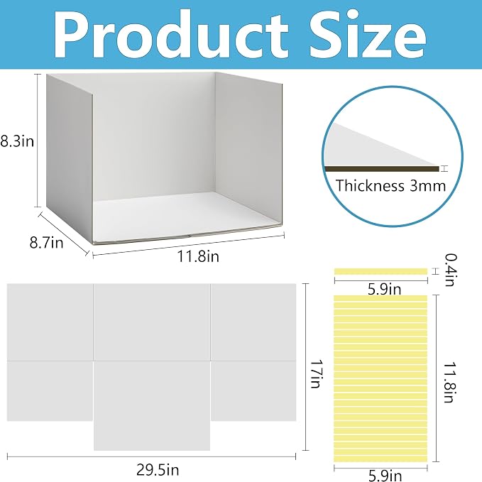 codree 4 Pcs Cardboard Diorama Kit, Diorama Box - Image 2