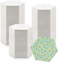 Neworkg 700 PCS Hexagon Piecing Paper Templates, 1.25" White Paper templates by Neworkg