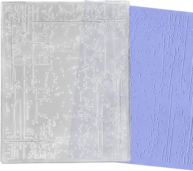 Threetols 3-D Textured Impressions Embossing Folder, Dot Background Embossing - Image 7