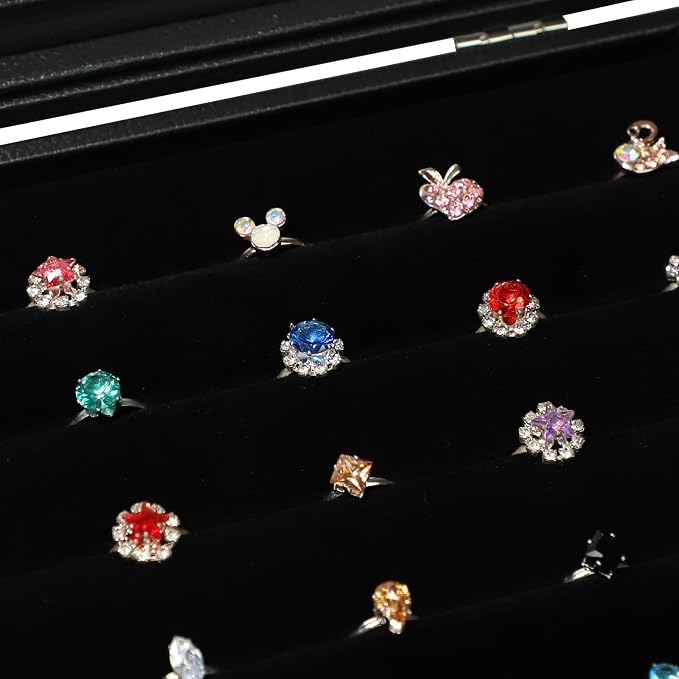Wudygirl 7 Slots Ring Holder Organizer Box - Image 3