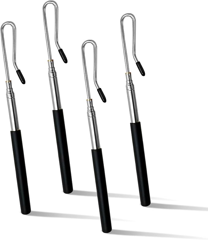4 Pcs Adjustable Hand Puppet Control Stick, 21inch Puppet Handles Arm Metal - Image 6