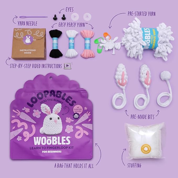 The Woobles Crochet Kit for Beginners - Image 3