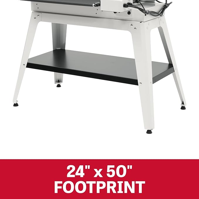 JET 25-Inch Drum Sander with Open Stand, 1-3/4 HP, 115V 1Ph (Model JWDS-2550)