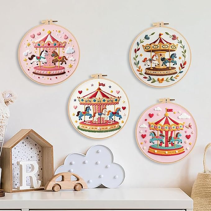 Haootadiy Beginner Embroidery Kit - Image 3