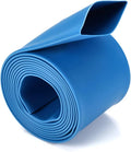 Chanzon 2:1 Ratio 25/32" (20mm) Heat Shrink Tubing 3.3Ft Roll (1M Total Length) Blue Polyolefin Sleeving Wrap Shrinking 2 to 1 1pcs