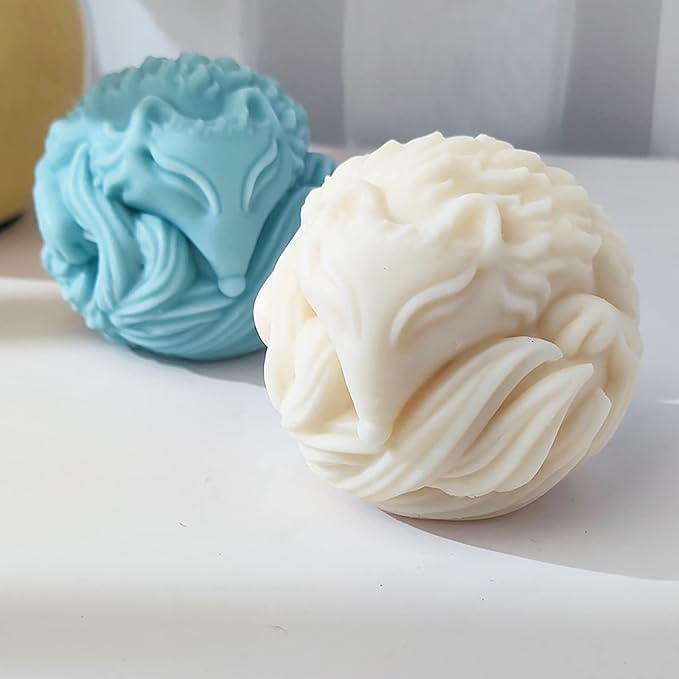 Fox Resin & Silicone Animal Molds by ESEDAGESiliconeMold