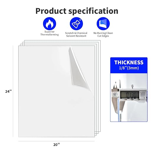 Art3d 1/8" Thick Plexiglass Sheets - Image 8