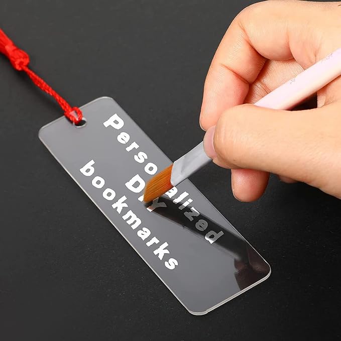 60 Pcs Acrylic Bookmark Blanks - Image 3