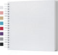 potricher 10 x 10 Inch DIY Scrapbook Photo Album 80 Pages Thick Kraft Blank by potricher