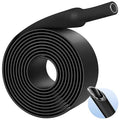 TKDMR 13 Ft 1" Heat Shrink Tubing - 3:1 Ratio Marine Grade Heat Shrink,Wire Cable Adhesive Lined Tube Insulation Seal Against Moisture Corrosion and Air Leakage.Black