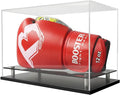 Boxing Glove Display Case, Self-Assembly Acrylic Display case by WANLIAN