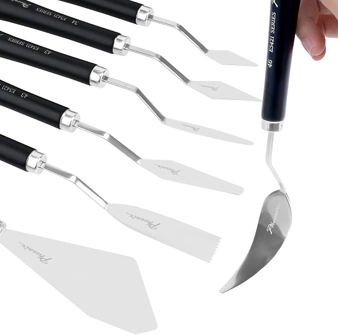 PHOENIX Flexible Palette Knife Set - Image 2