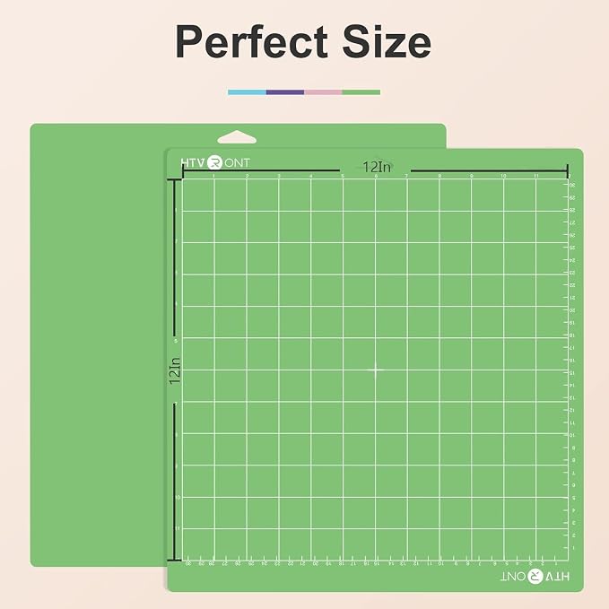 HTVRONT Cutting Mat, 5 Pack Cutting Mat 12x12 Compatible - Image 2