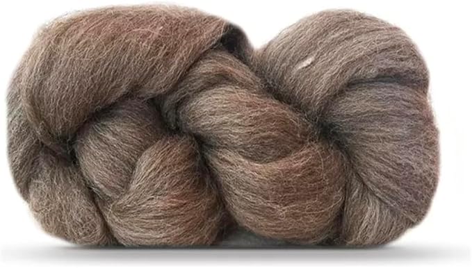 Natural Wool Bulk roving, 1 lb. Best Wool - Image 7