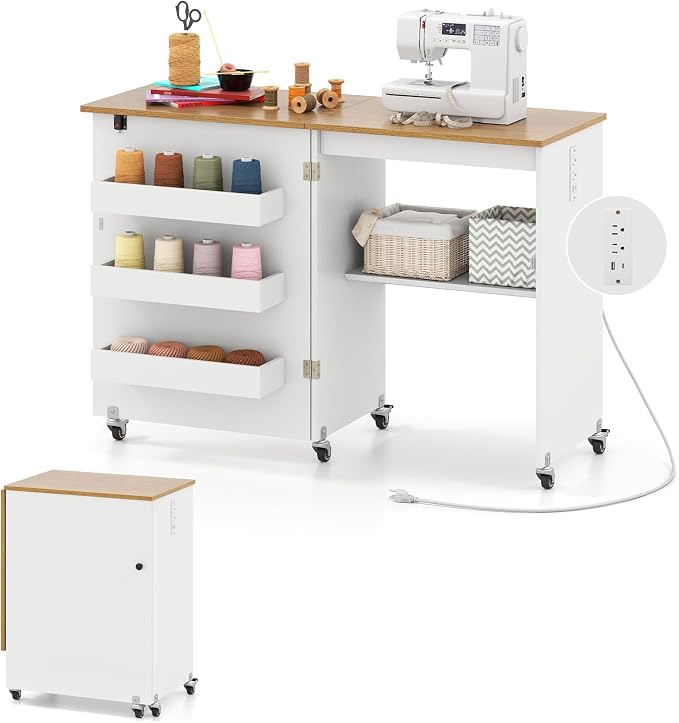 Giantex Folding Sewing Table by Giantex