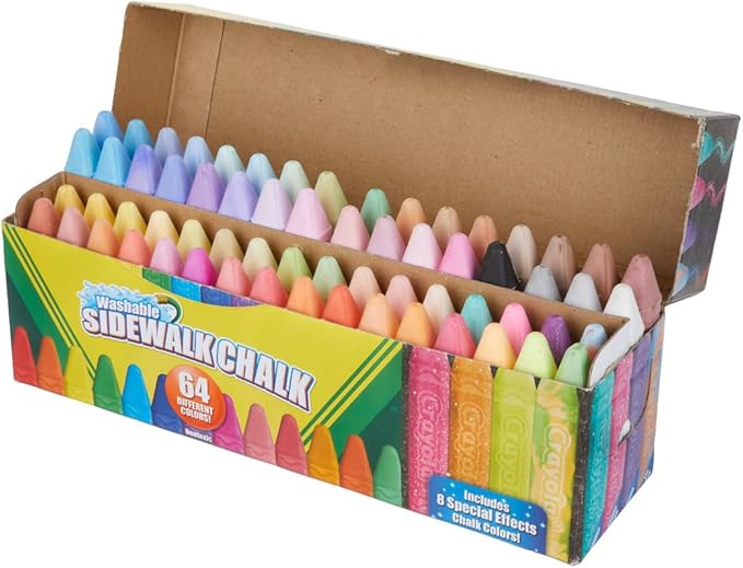 Crayola Ultimate Washable Chalk Collection, Bulk Outdoor Sidewalk Chalk - Image 6