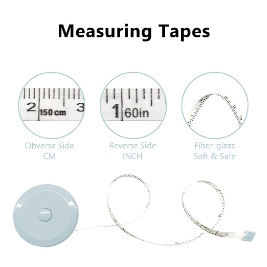 GDMINLO 3 Pack Tape Measure Measuring Tape - Image 3