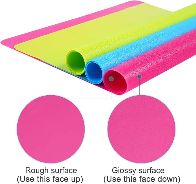3 Pack Silicone mat Large Silicone Sheets - Image 2