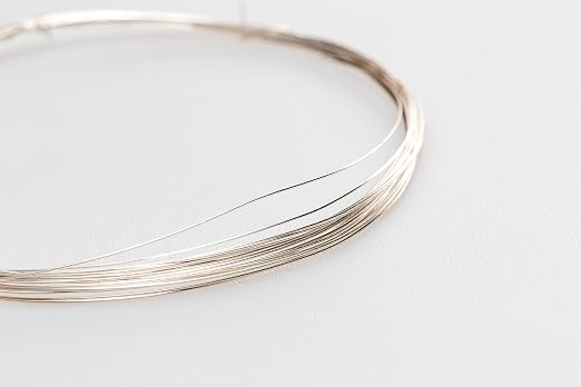 925 Sterling Silver Wire, 26 Gauge, Half Hard, 1FT by CRAFT WIRE | Sterling - Image 3